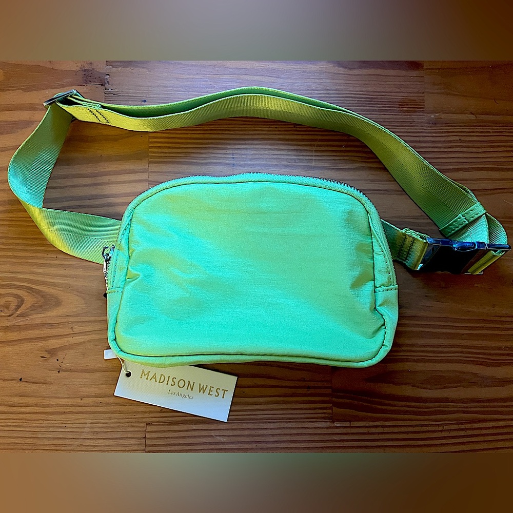 Madison West Citron belt bag crossbody/fanny pack